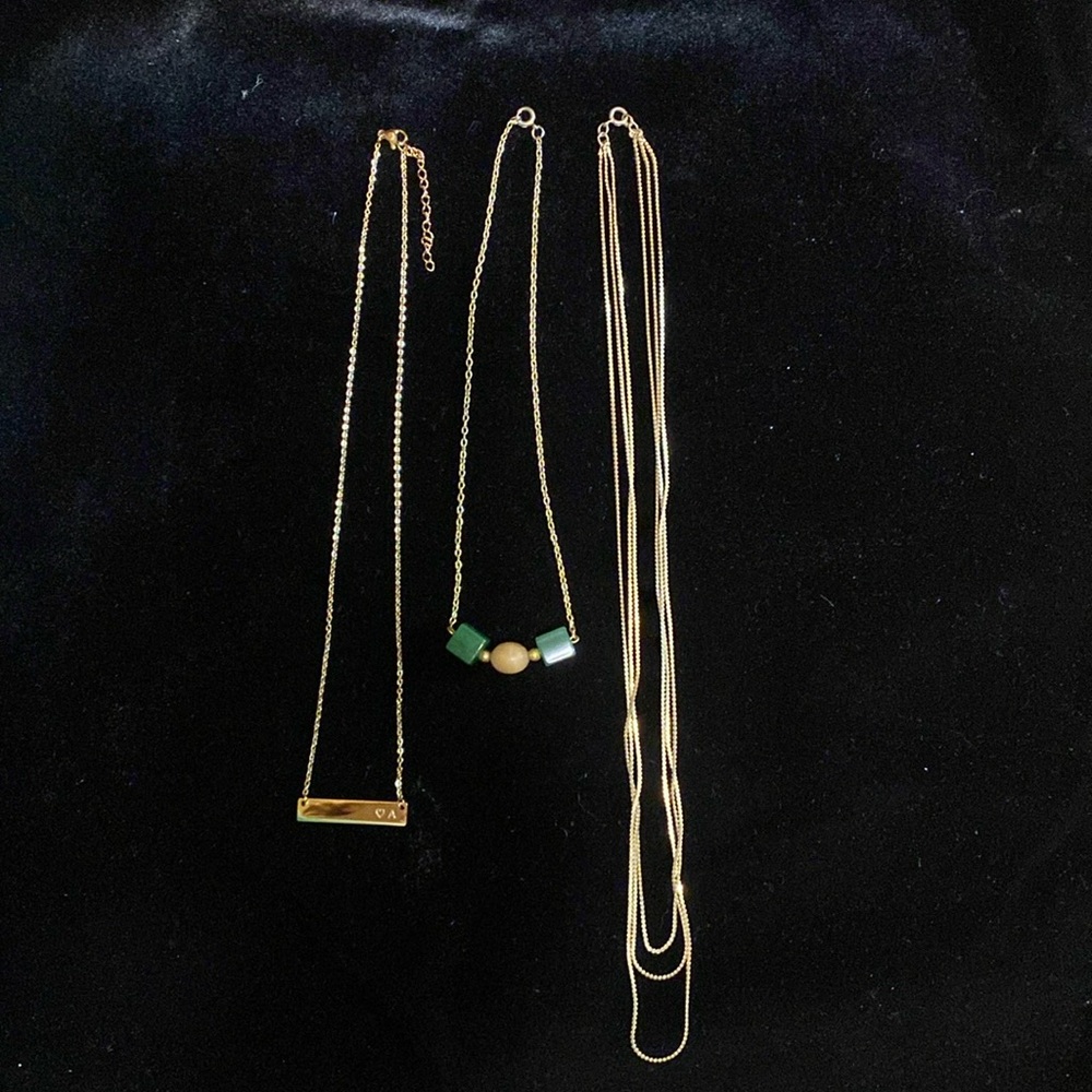 Three necklacese bundle
